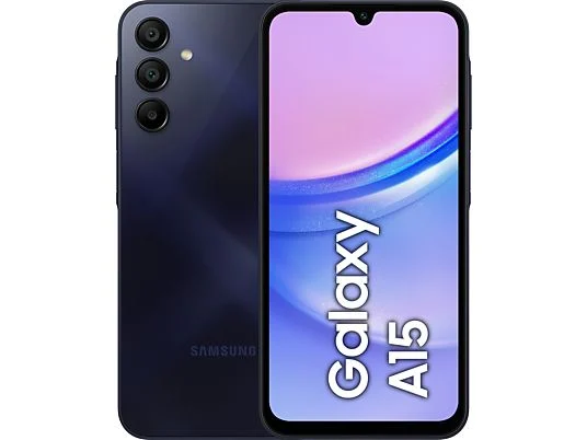 Móvil - Samsung Galaxy A15 LTE, Negro, 128GB, 4GB RAM, 6.5"